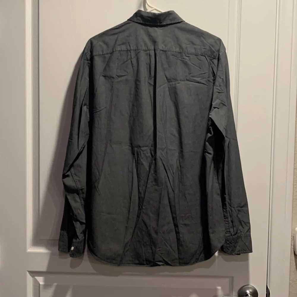 J. Crew Men’s Surwashed Oxford Casual Button Down Shirt Size Large GUC #7903